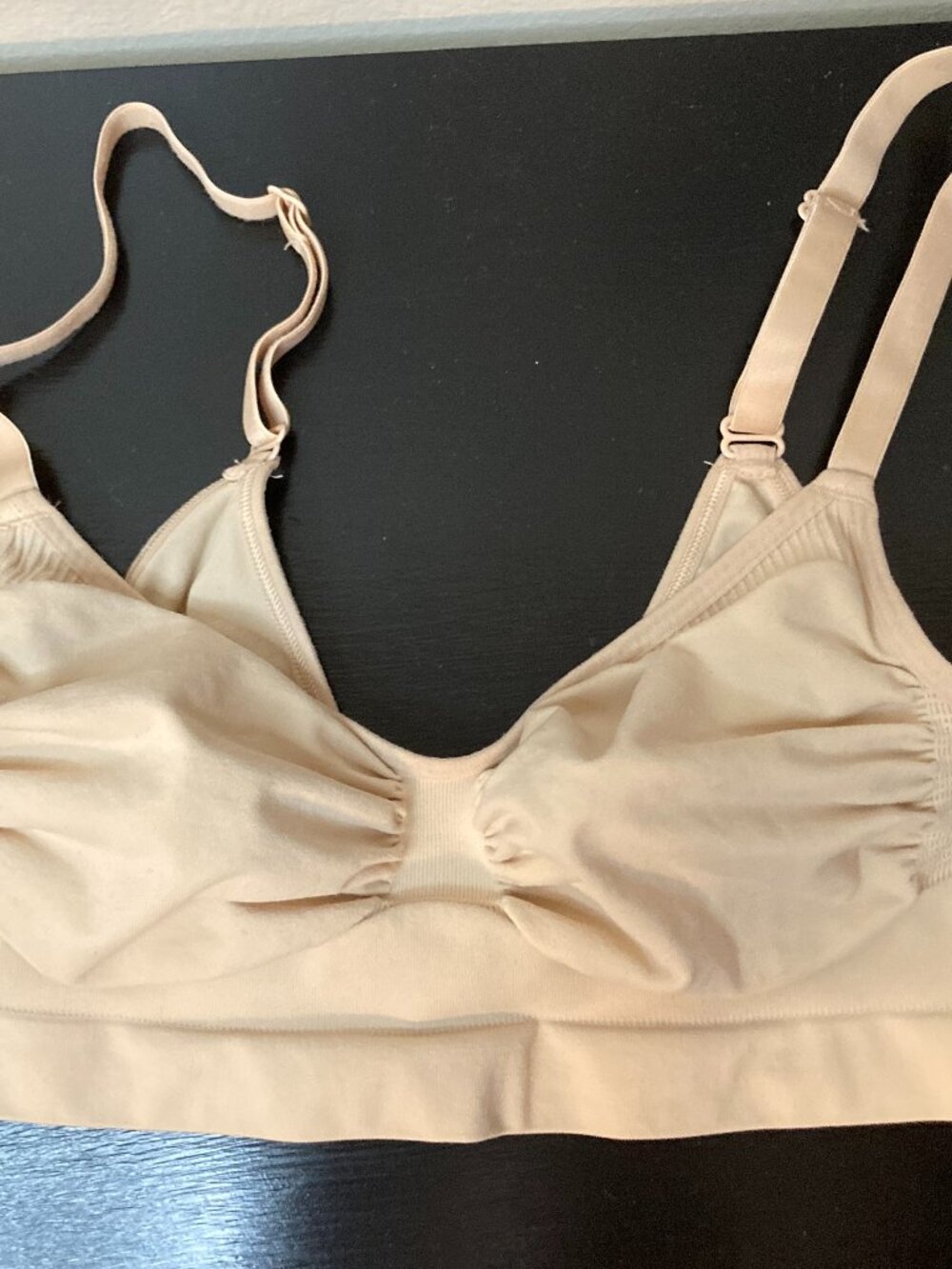 SKIMS Women's Beige Sculpting Bralette - No Wire No Padding - Size 2XL/3XL